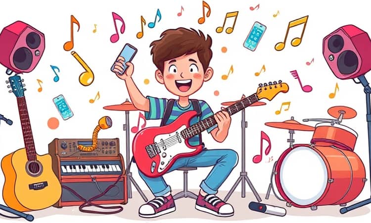 4 Aplicativos Essenciais para Aprender Instrumentos Musicais para Iniciantes